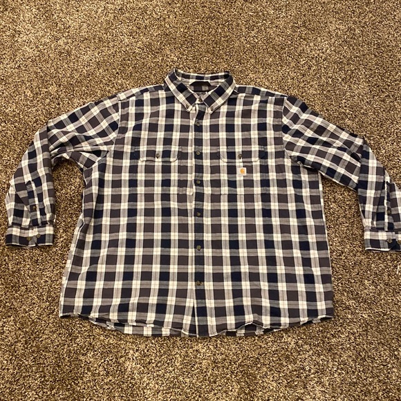 Carhartt button-down casual shirt 2XL - Picture 1 of 8